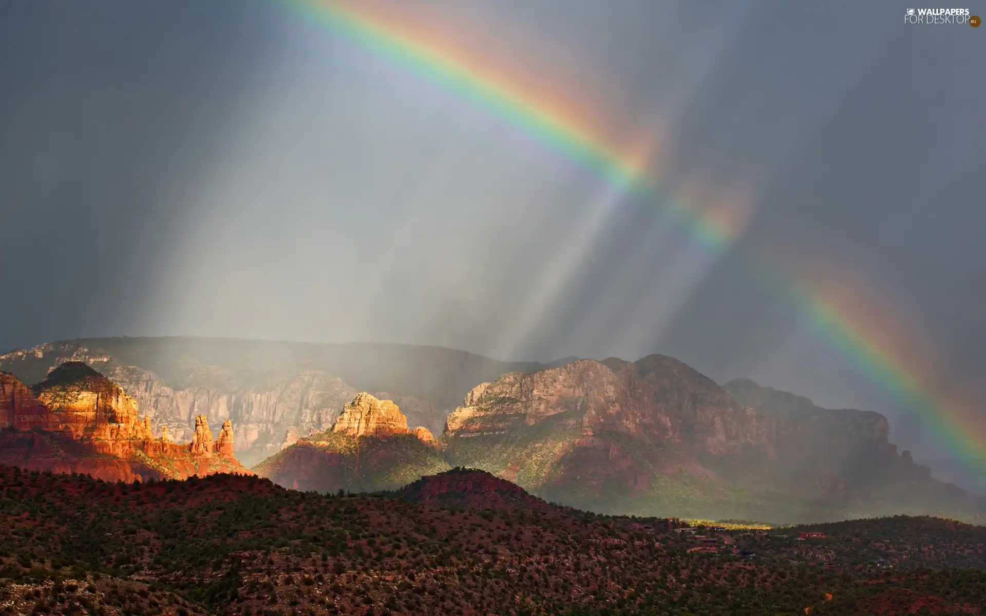 Great Rainbows, canyon, Arizona