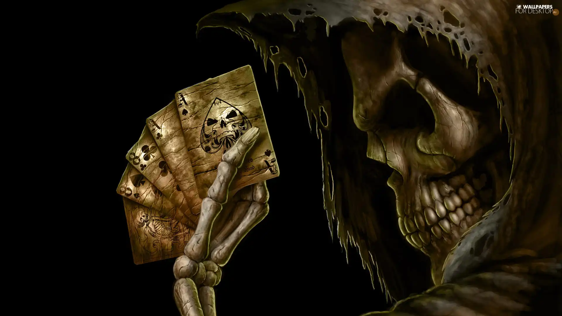 skeleton, Cards