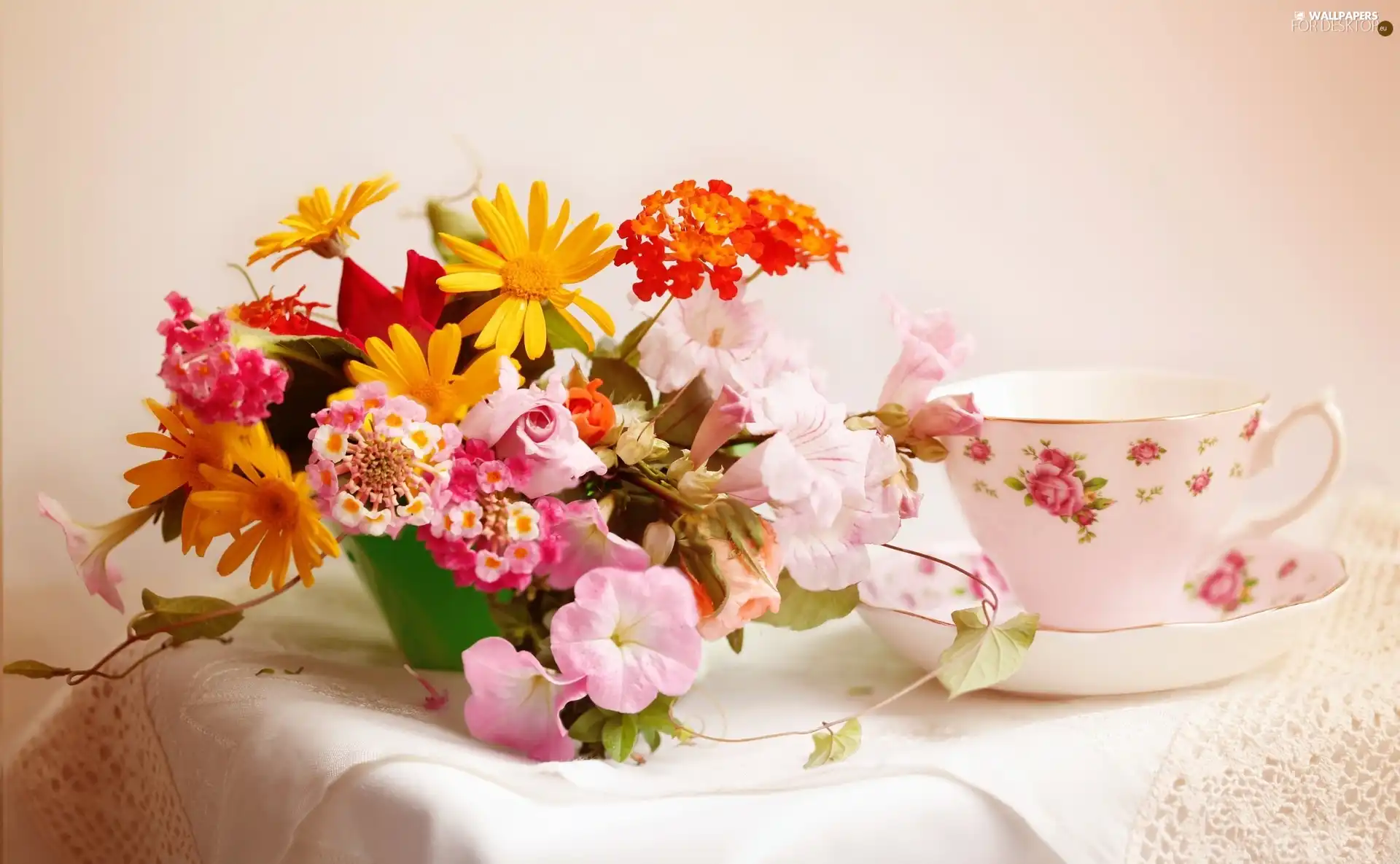 composition, bouquet, flowers
