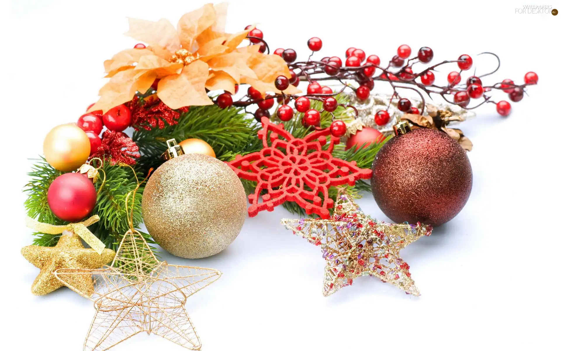 decoration, Christmas, baubles, Stars, twig