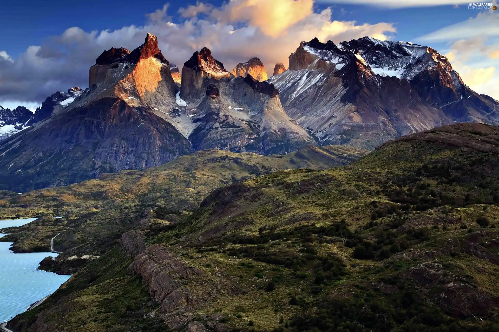 Patagonia, Mountains, Del Paine