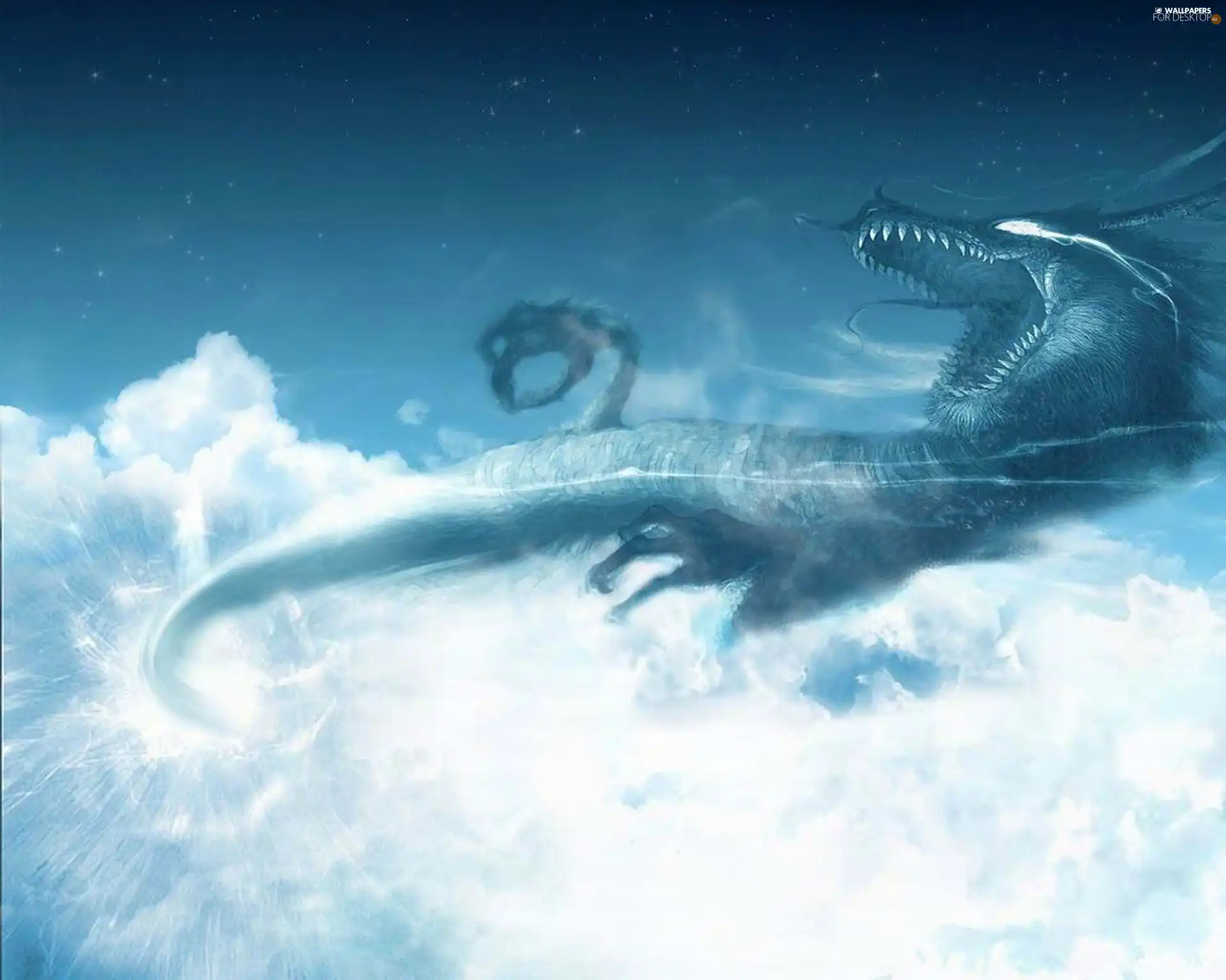 clouds, Dragon