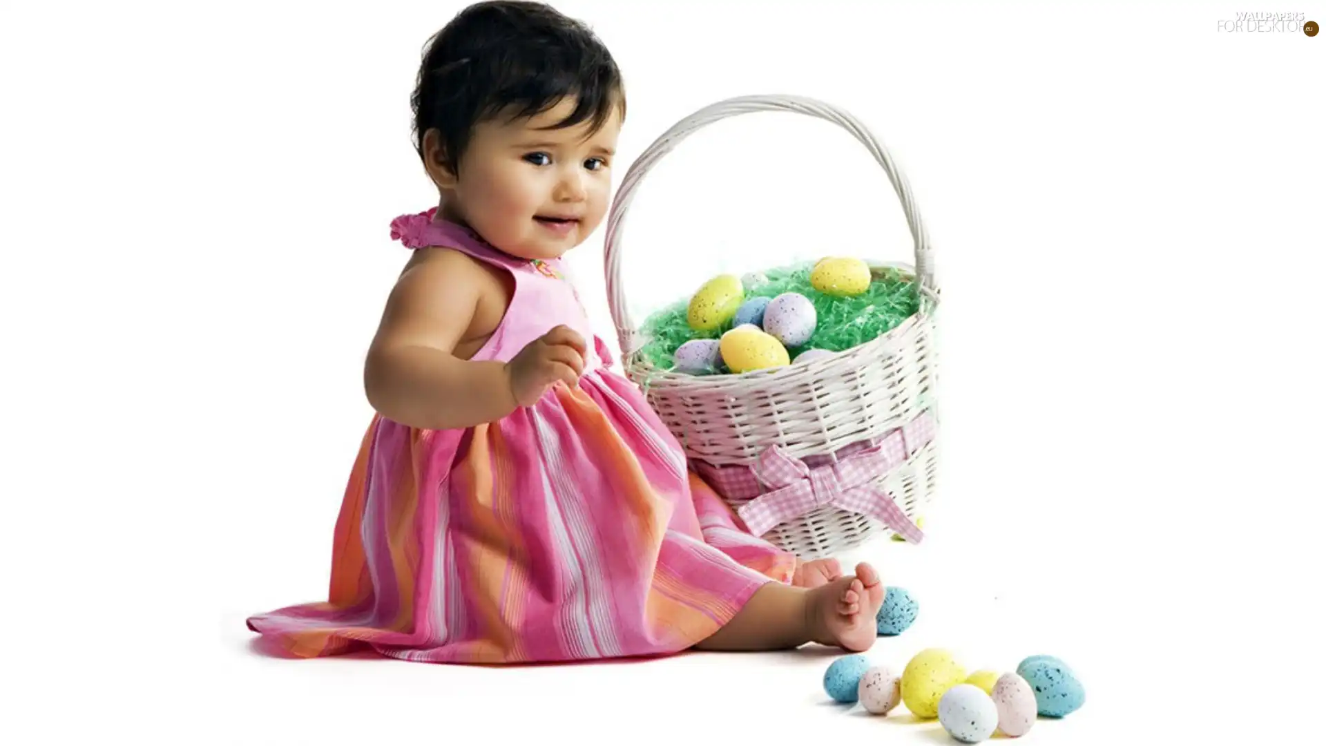eggs, girl, basket