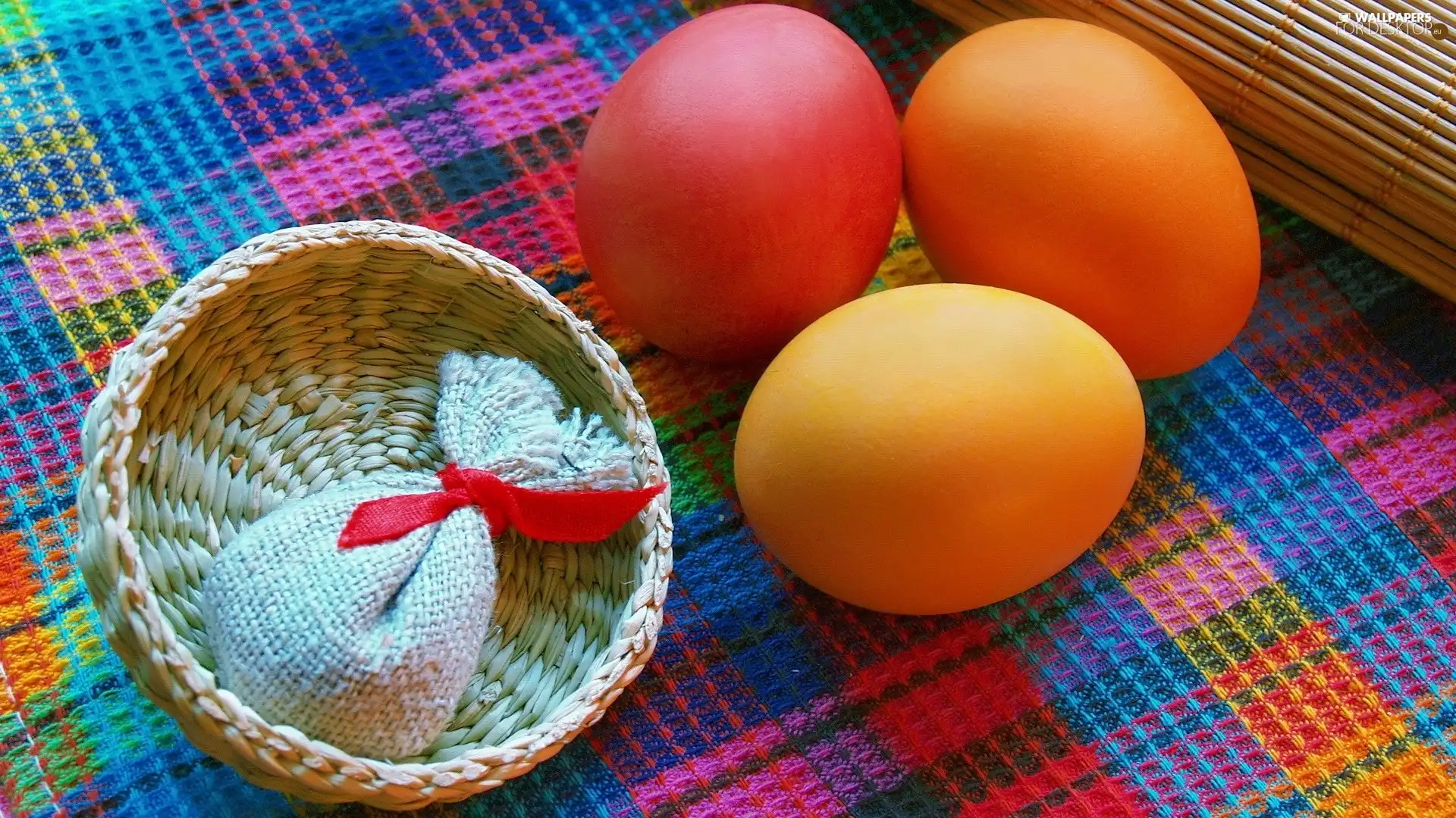 eggs, basket, easter