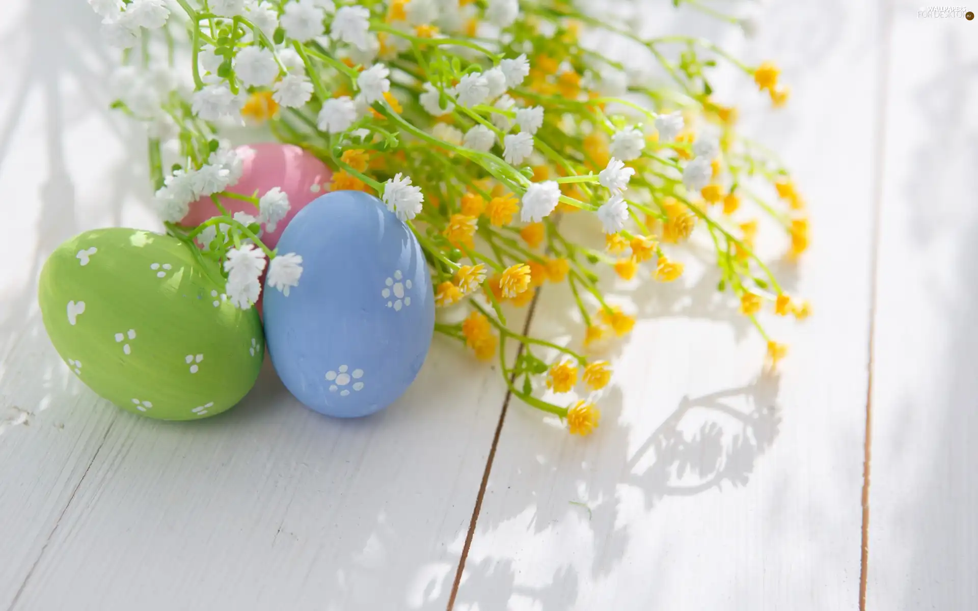 eggs, Easter, Three