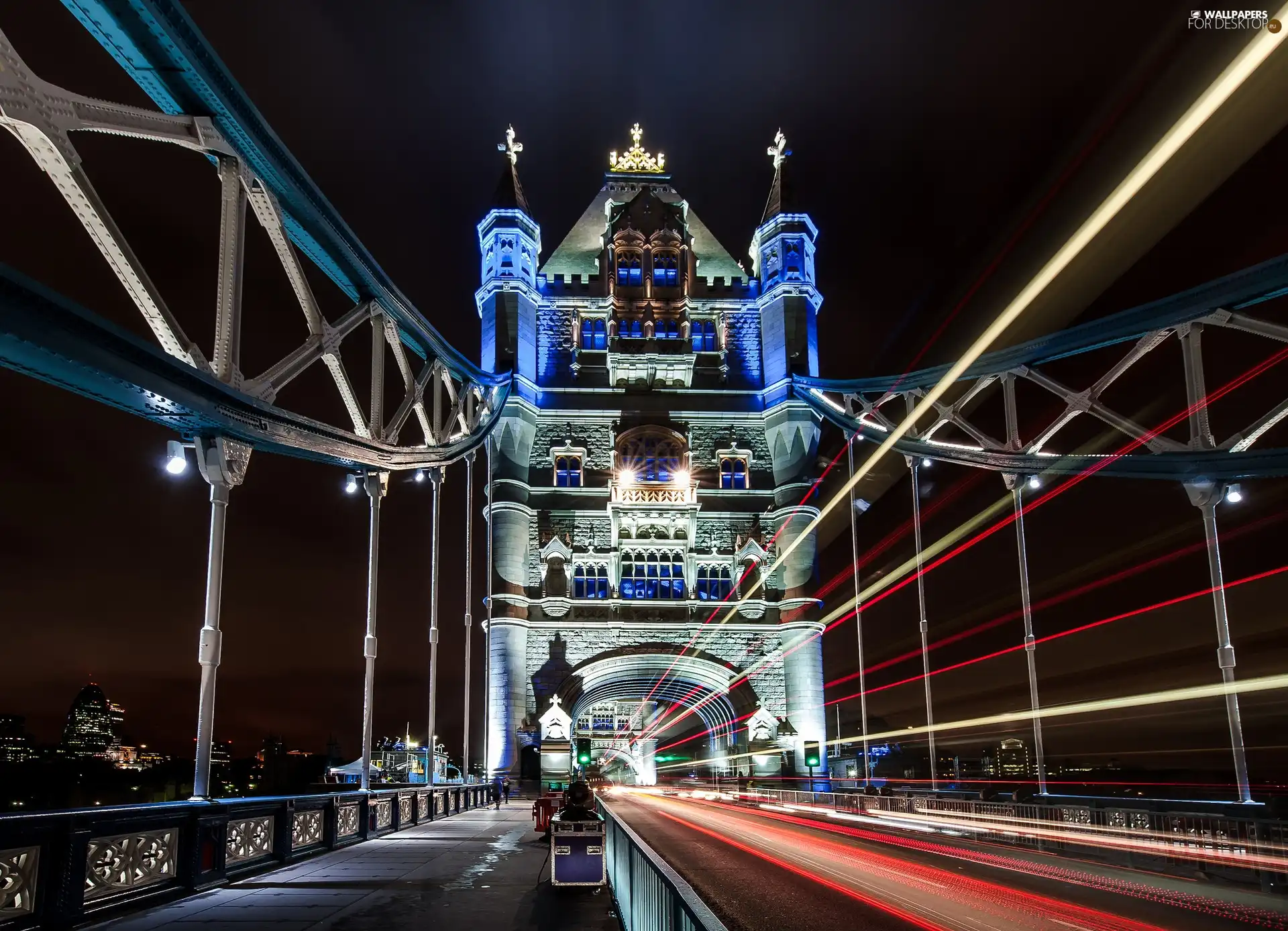 bridge, London, England, Tower Bridge