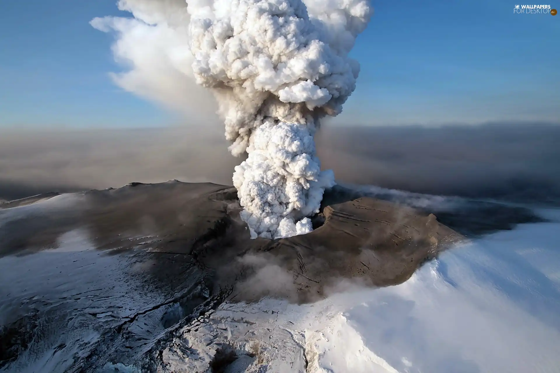 eruption, volcano, Eyjafjallajokull