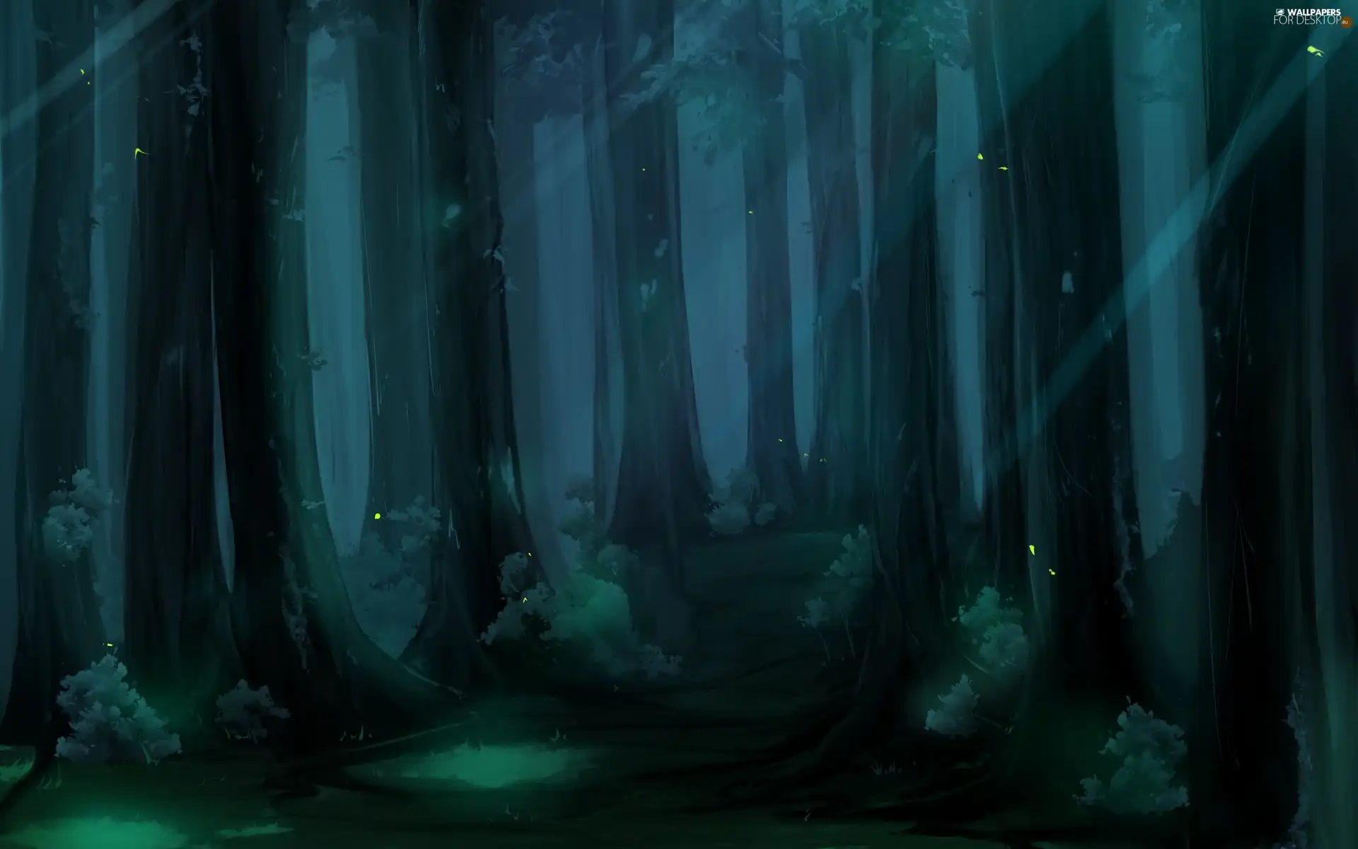 magic, forest