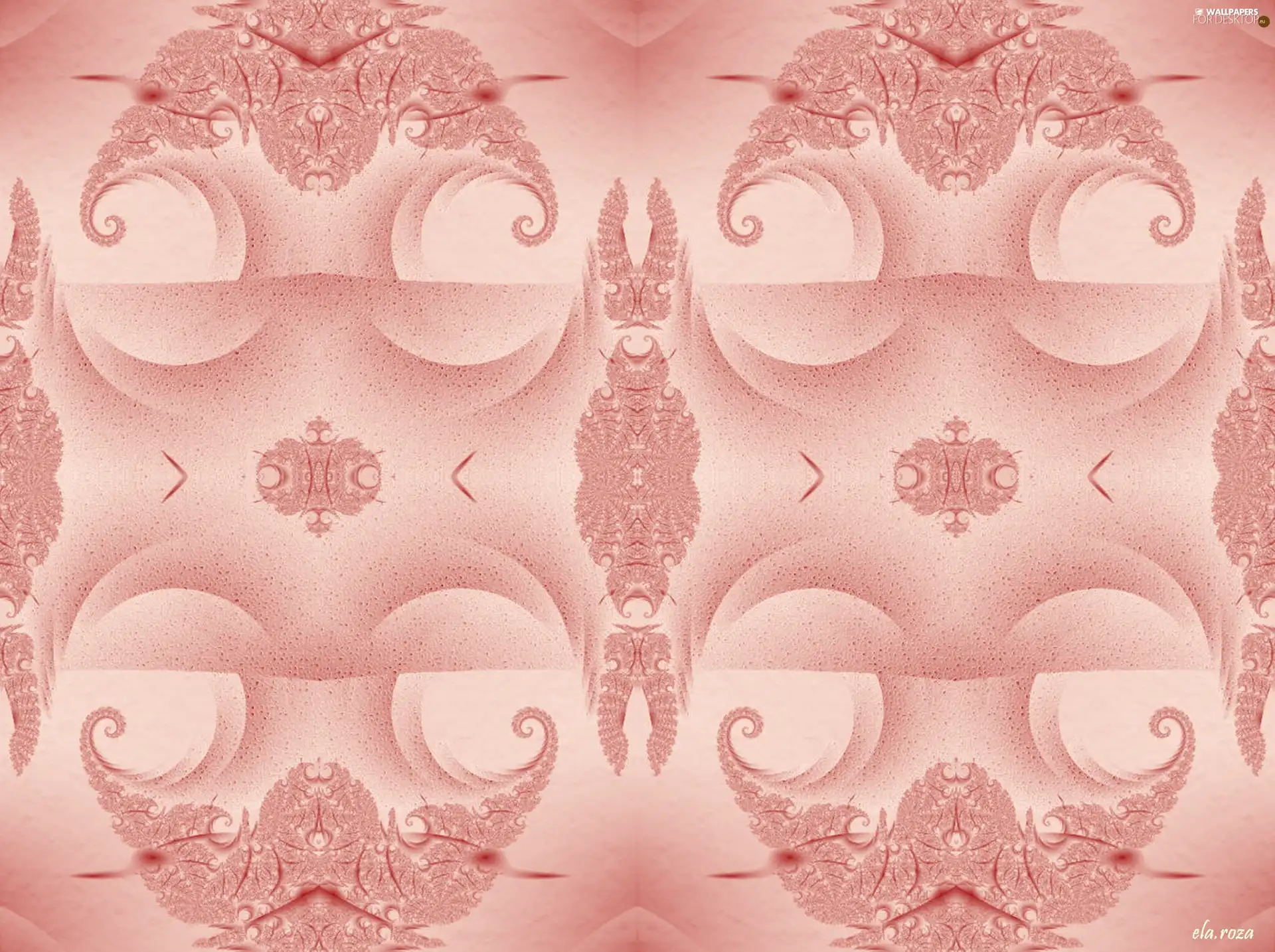 fractals, Pink, patterns