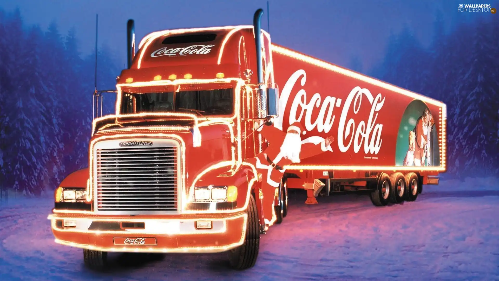 Coca-Cola, Truck, Freightliner