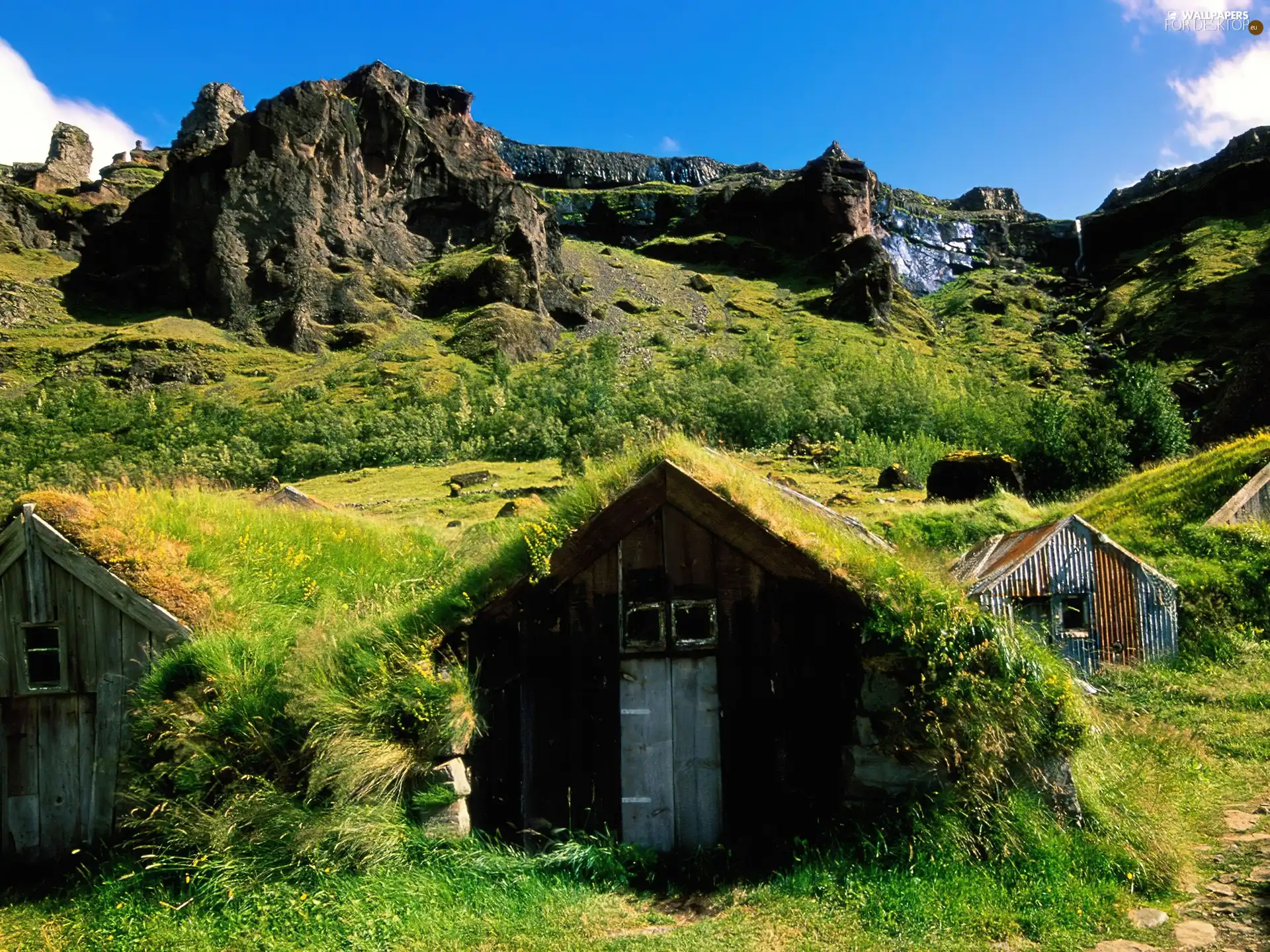 Home, iceland, Mountains