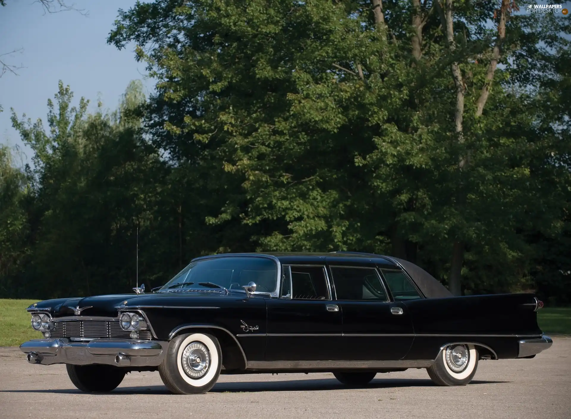 The historic car, Chrysler, Limousine
