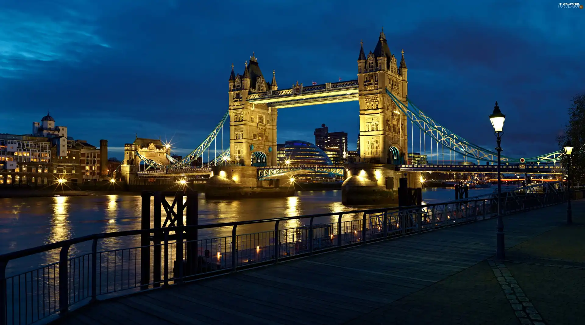 England, Tower Bridge, London