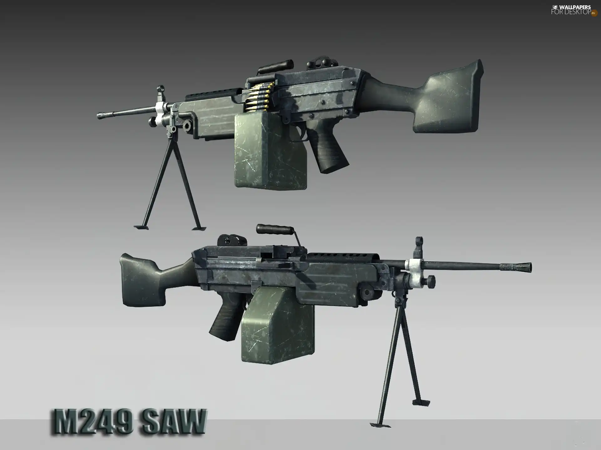 M249 SAW, graphics