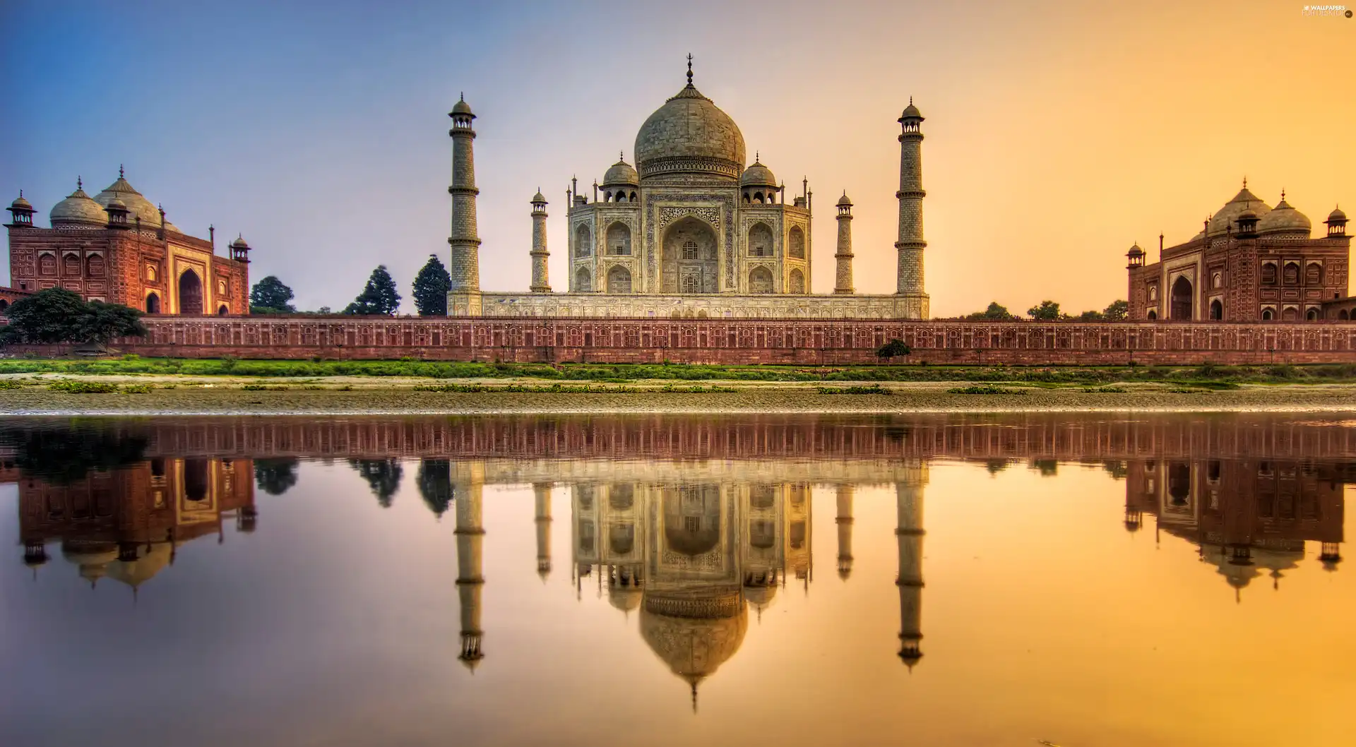 Taj Mahal, Indian, mausoleum