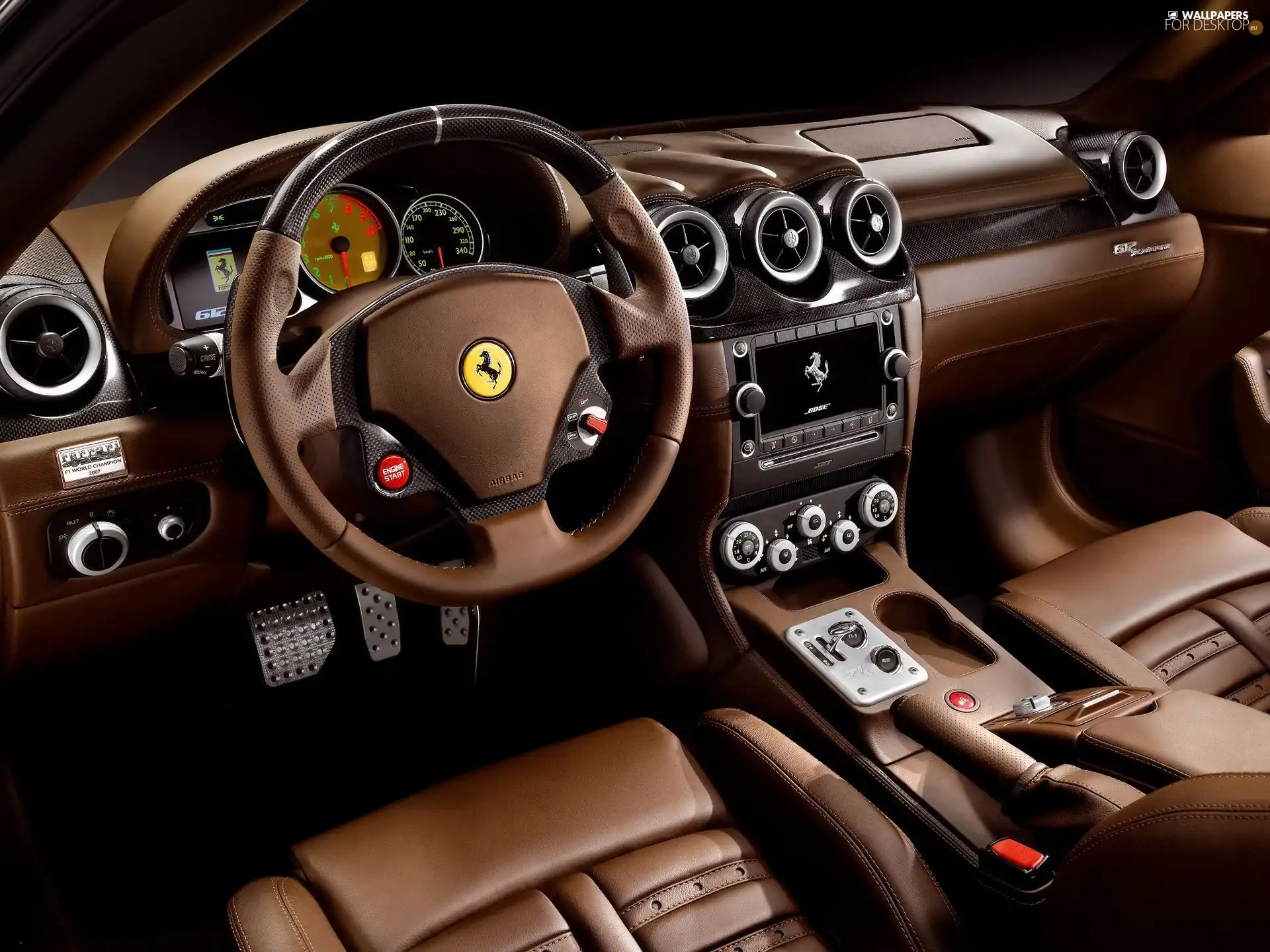 Ferrari 612 Scaglietti, Navigation