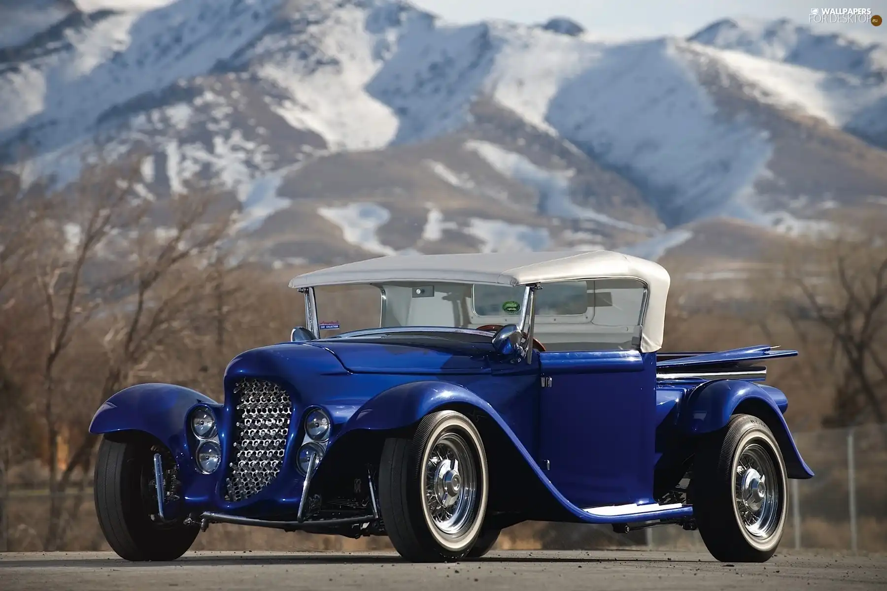 Roadster, 1932, Ford, Eclipse, blue