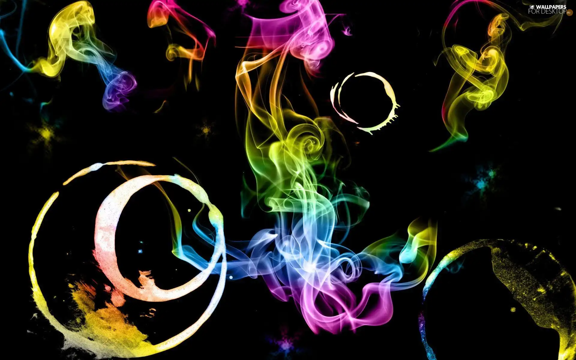 smoke, abstraction, color