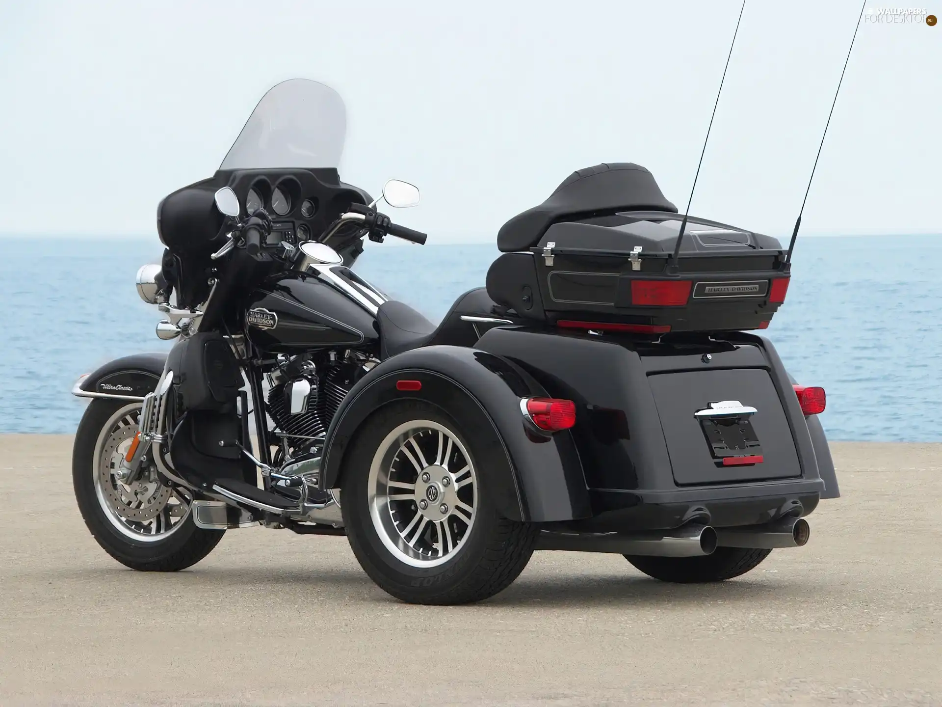 Harley Davidson Tri Glide Ultra Cl, Motor Tricycle