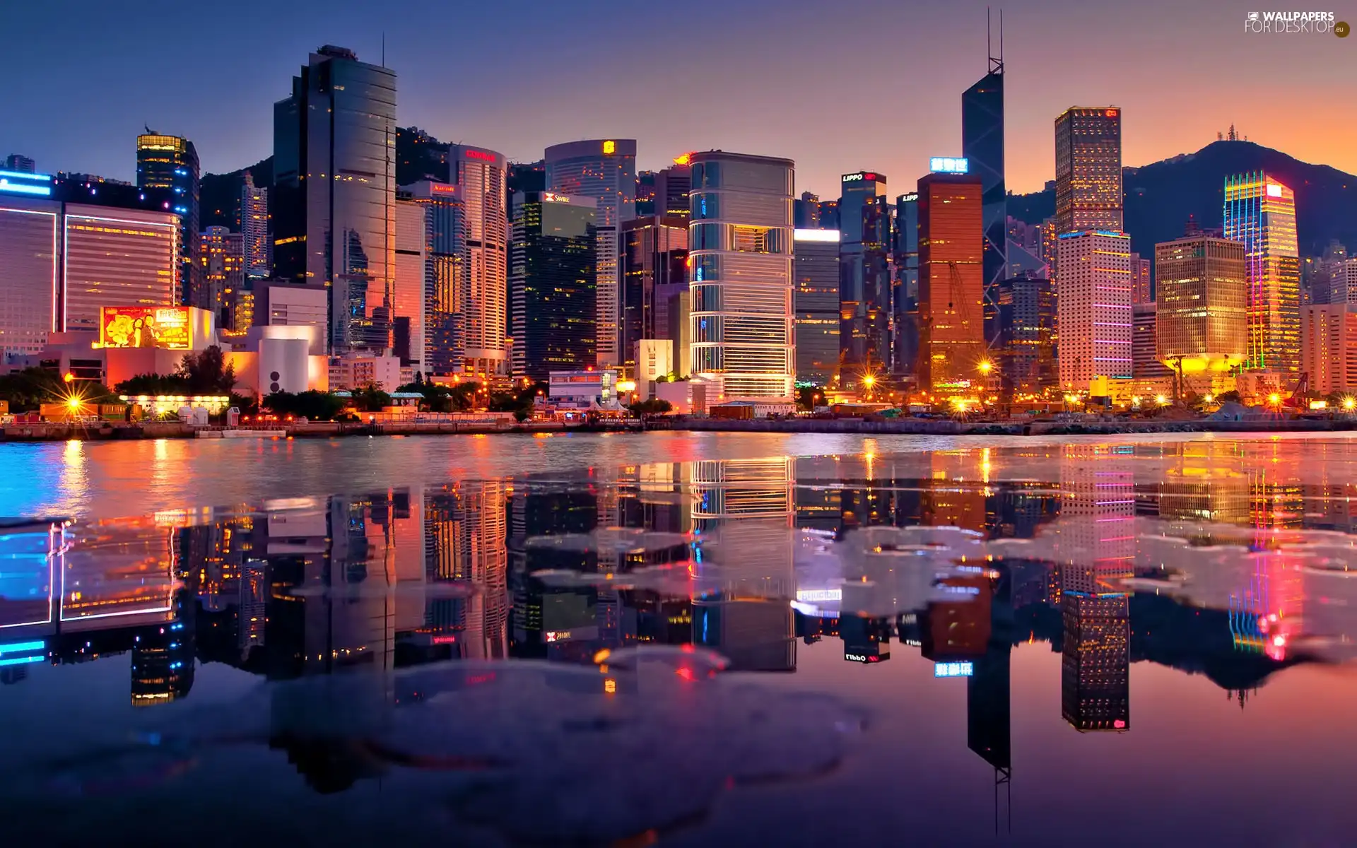 panorama, China, west, Hong Kong