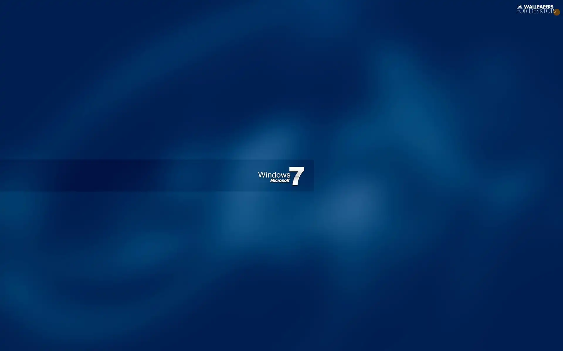 windows, 7, background, logo, Blue