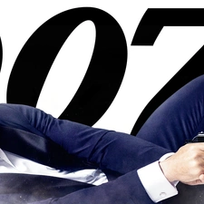 Daniel Craig, James Bond, Agent 007, Gun