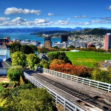 New Zeland, panorama, City ​​of Wellington