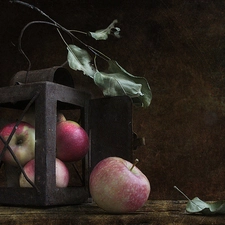 apples, Old, Lamp