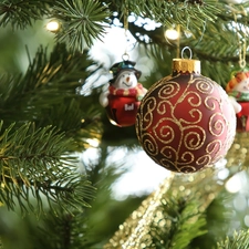 Christmas, christmas tree, baubles