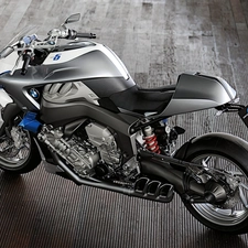 motor-bike, BMW Concept 6