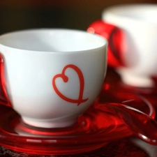 hearts, Two, cups