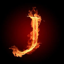 Big Fire, letter, J