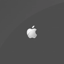 Apple, Gray, net, logo