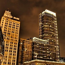 Chicago, night