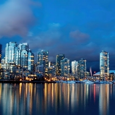 Vancouver, night
