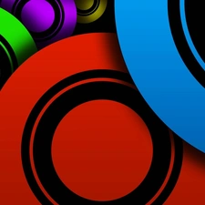 Rings, abstraction, color