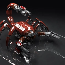 Scorpion, Red, mechanical
