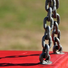 chain, red hot, Swing