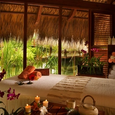 Luxury, Spa, Tahiti, Hotel hall