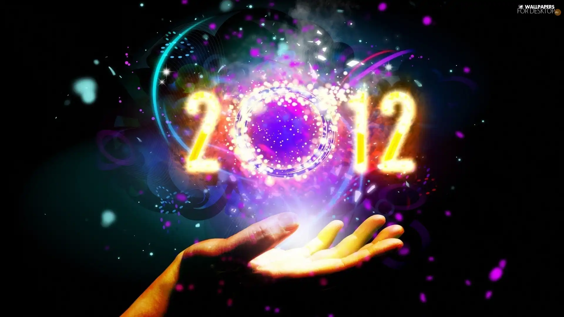 hand, New Year, 2012