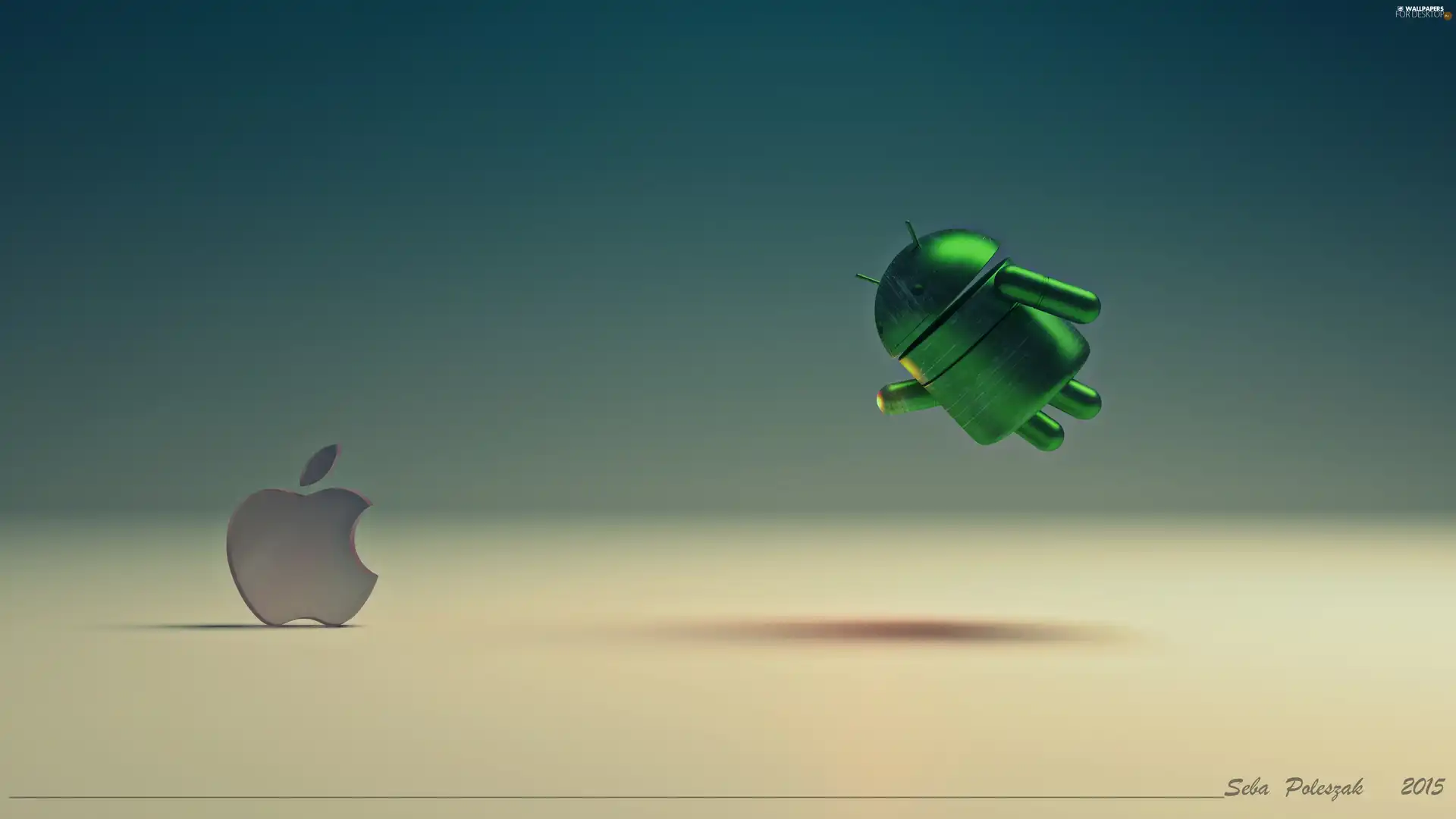 3D, Android, Apple