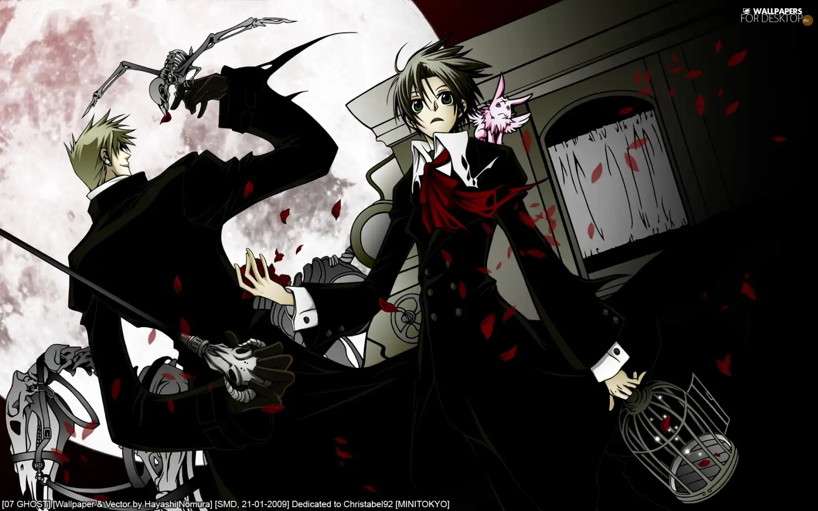 blood, Cage, Women, a man, 07 ghost