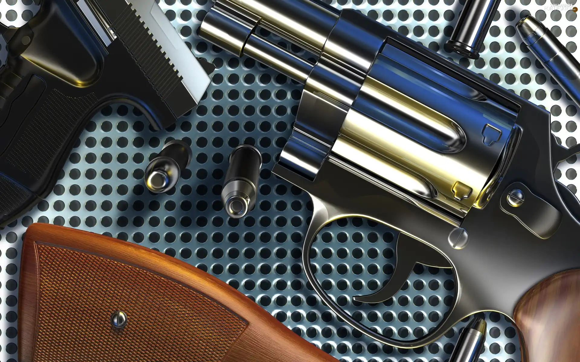 Revolvers, ammunition