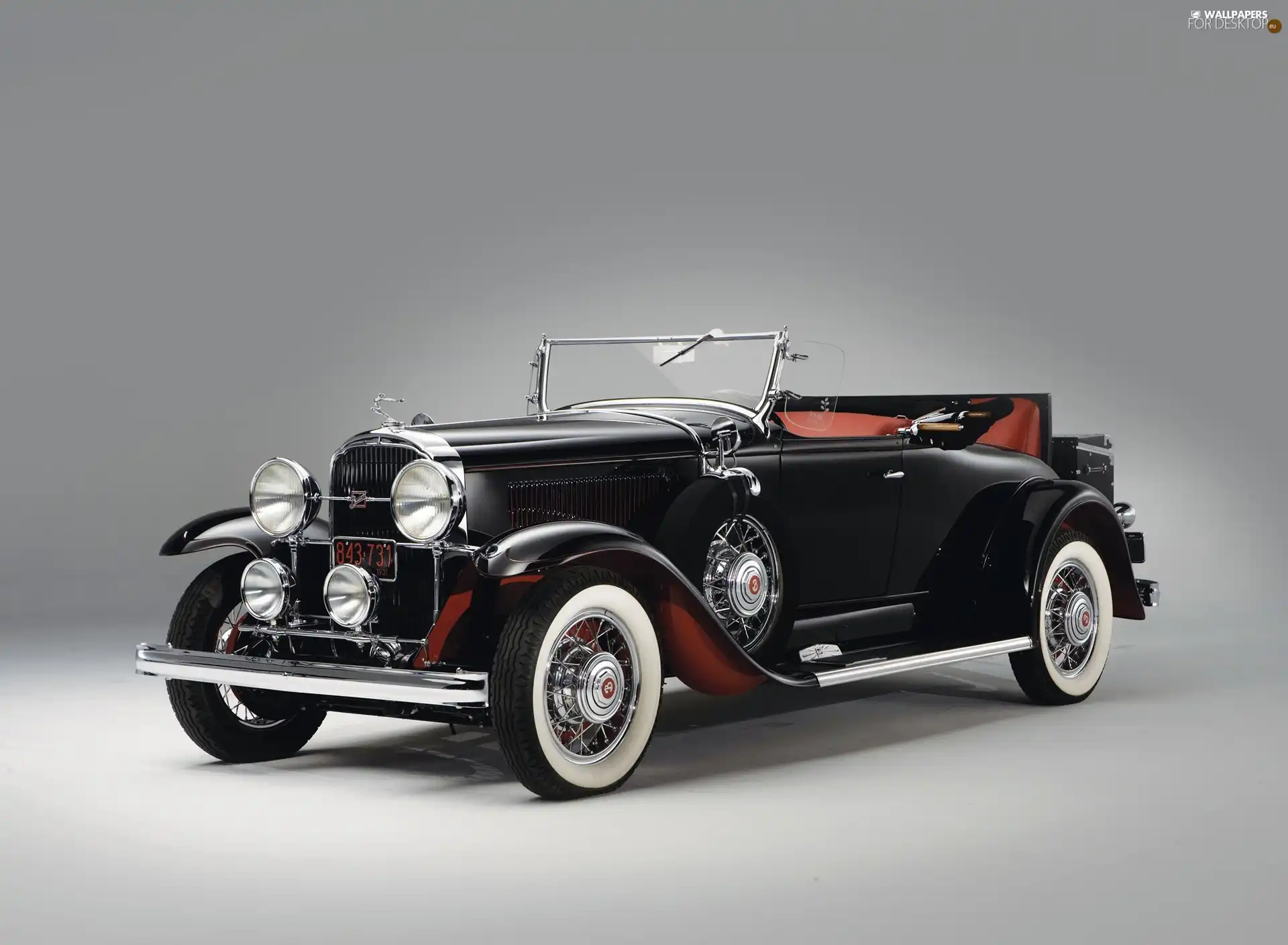 Buick, Automobile, antique, Black