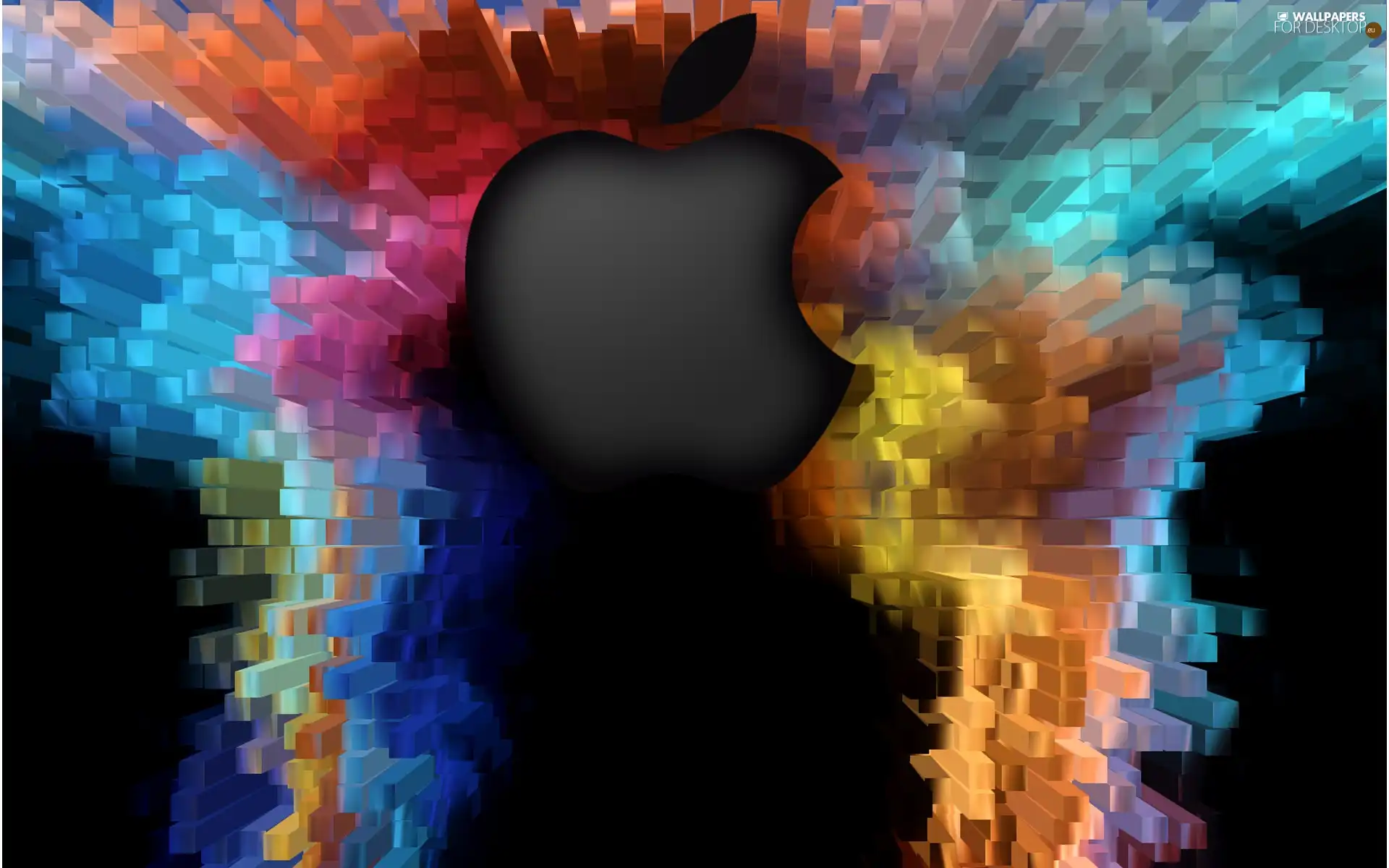 Apple, spatial, logo