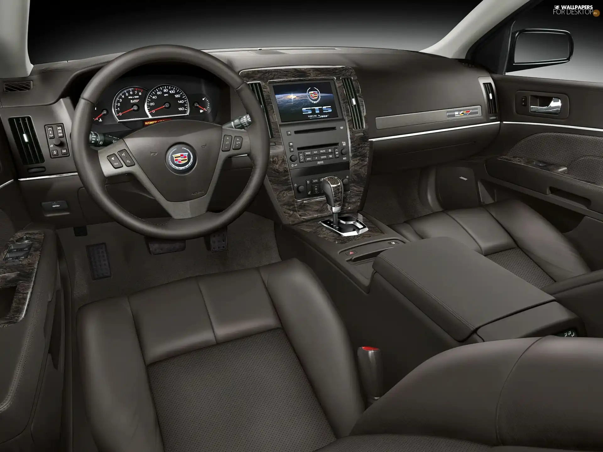 driver, Cadillac STS, Armchair
