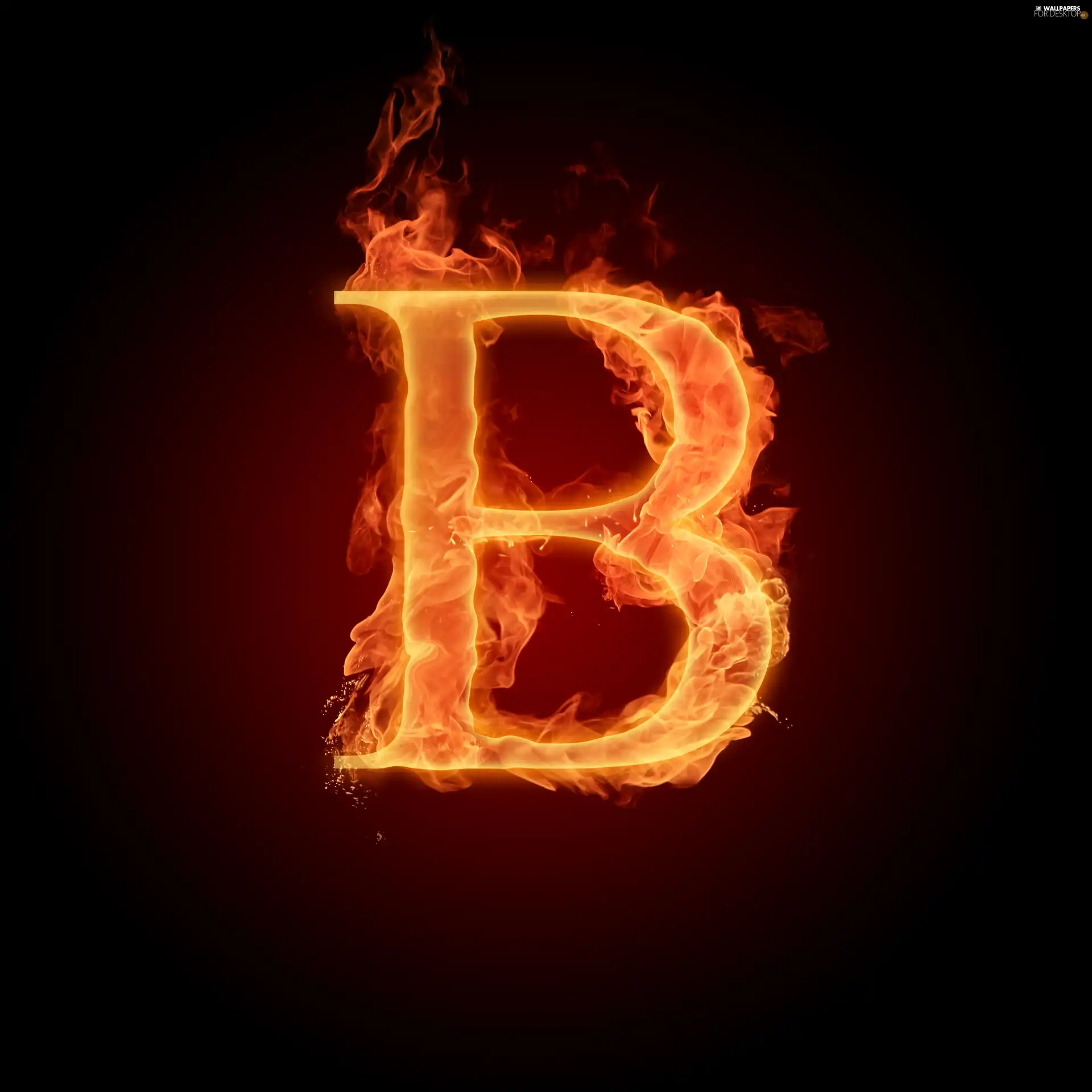 Big Fire, letter, B