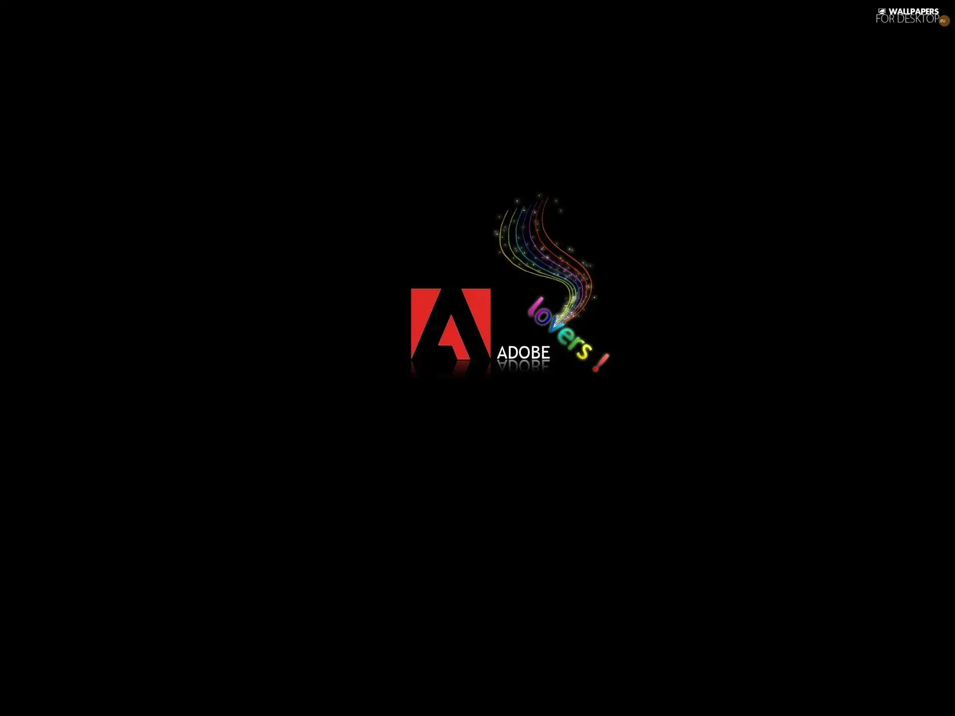 Adobe, Black, background, Lovers