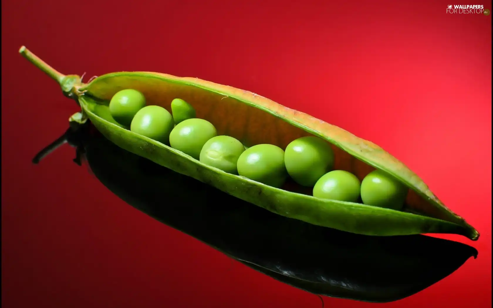 Green, Red, background, peas