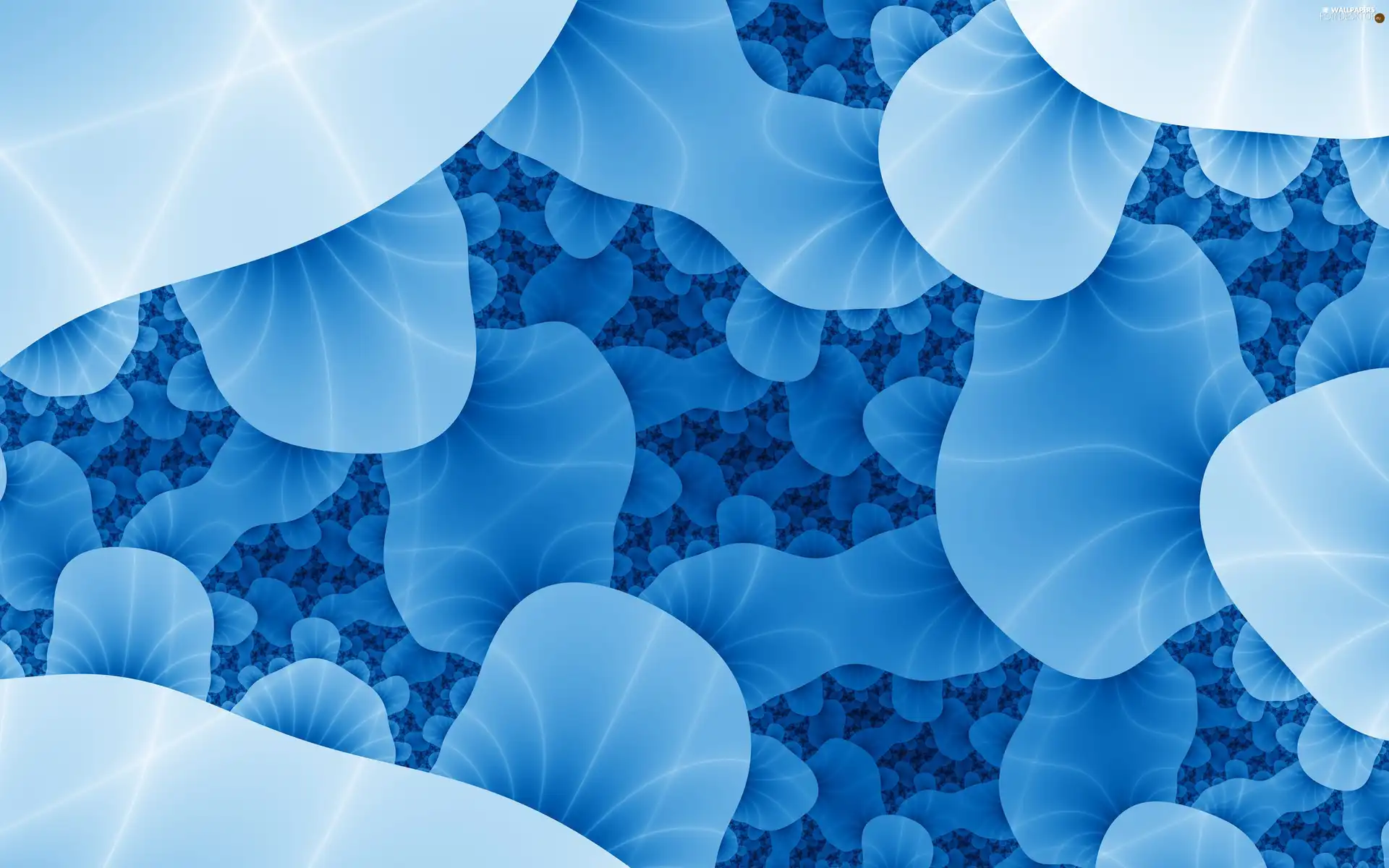 Blue, bacteria